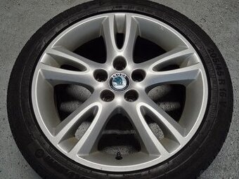 r16 ŠKODA (5x100) + pneu