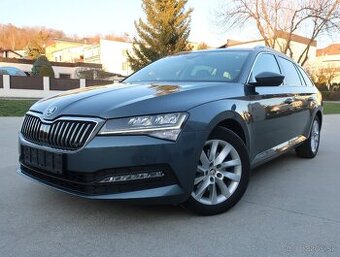 Škoda Superb combi 2021 2,0TDi 110kW, DSG, šedý, odpočet DPH - 1