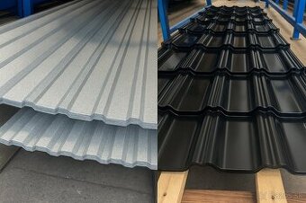 Výroba trapézového plechu T18 a T12 – dĺžky 2 až 4 m, doplnk