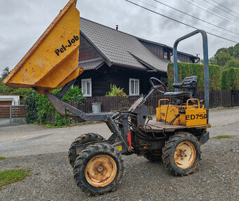 dumper Pel Job ED750 - nevypíná spojka 102 000Kč + DPH