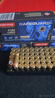 Strelivo naboje 9x19mm 9mm Luger Norma HP 7,5g.115grs - 1