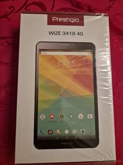 NOVÝ Tablet Prestigio WIZE 3418 4G LTE na sim kartu