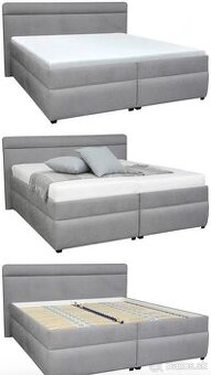 180/200 Manželská posteľ s kvalitným matracom na predaj