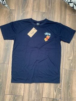 Tmavo modré stussy tričko