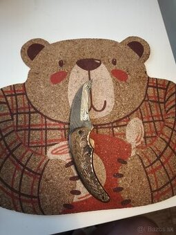 Zberateľský damaškový nožík ROSE THORN