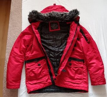 Profesionálna,lyžiarska vetrovka PITBULL veľ.L-XL-top stav