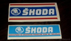 RETRO samolepky škoda, AZNP Ml. Boleslav