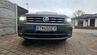 Predám vw tiguan allspace 7miestna verzia highline 2.0 147k