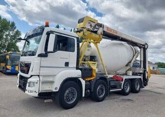 MAN TGS 32.420 8X4 BB Stetter + Th nafta automat 309 kw