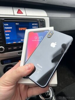 Apple iPhone X 256GB | 100% BATÉRIA | TOP STAV