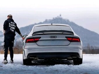 AUDI A7 LIZATKO LIPKO NA KUFOR SPOJLER NA KUFOR