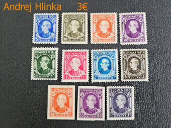 poštové známky Slovenský štát