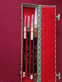 Sada kaligrafických štětců