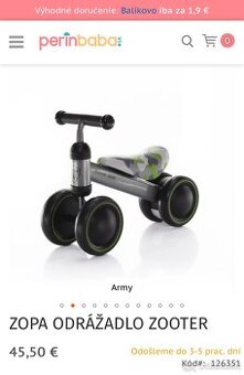 Zopa zooter odrazadlo