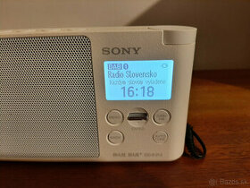 Sony XDR-S41D biele (rádio DAB+/FM RDS/3,5mm jack) - 1