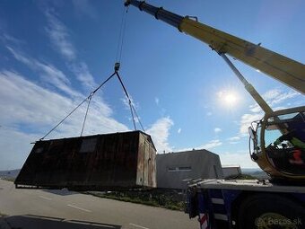 Stavebná železná búda 6x3m