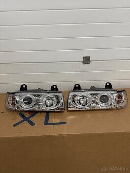 Predne Angel Eyes svetla pre BMW E36 kupe