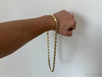 Zlata retiazka pilka 14k 585/1000 220g