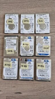 2,5'' 500GB 1TB WD Seagate HDD