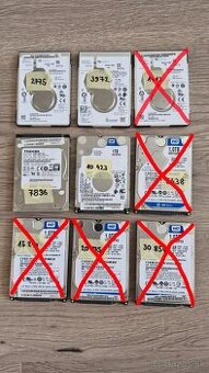 2,5'' 500GB 1TB WD Seagate HDD