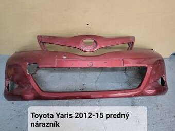 Toyota Yaris 2012-15 predný nárazník