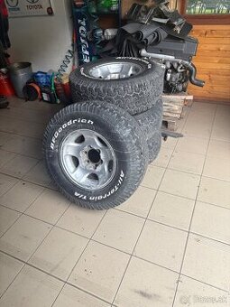 Toyota Land Cruiser 80 originálne kolesá