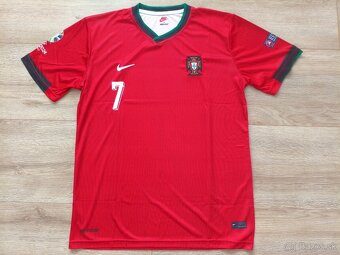 Futbalový dres Ronaldo Portugalsko - NOVÝ - EURO24