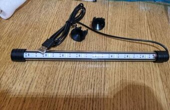 LED svetlo do akvária – 27 cm a 17cm USB, vodotesné