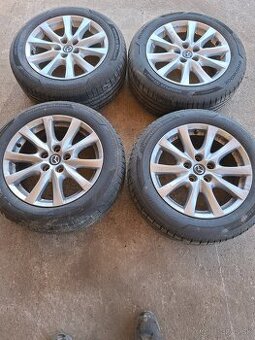 5x114.3 elektróny Mazda R17 letné pneumatiky
