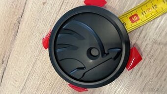 Škoda znak čierna matná - 1