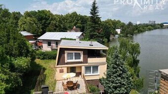 Na predaj: Výnimočná celoročná murovaná chata pri vode – Čaň