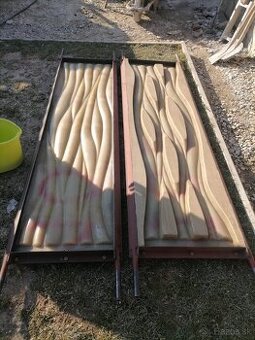 Formy na betónové ploty