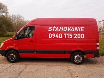 Hladam zakazky na vytazenie dodavky-Mercedes Sprinter