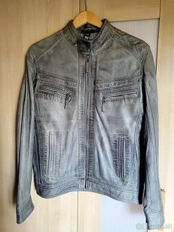 Pánska kožená bunda