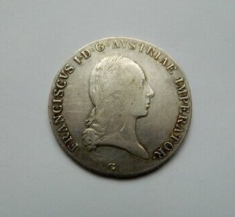 Predám 1 toliar 1820 G Franciscus I.