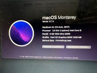Predám MacBook air