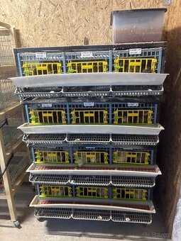 Klietka na chov prepelíc