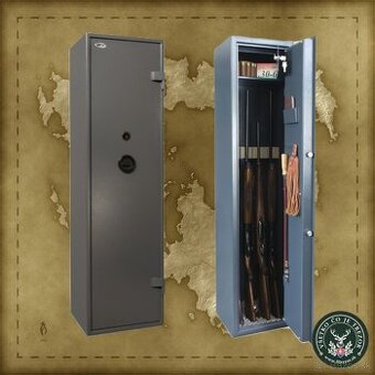 Certifikovaná trezorová skriňa na 5 zbraní
