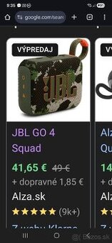 Jbl go 4.  Nové