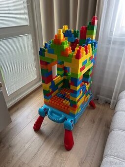 Detské kocky na hranie - stavebnica