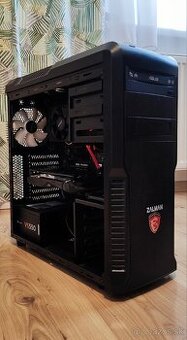 Herné PC -FX 6350-GTX 1050 Ti-RAM 16GB-SSD 350 GB-