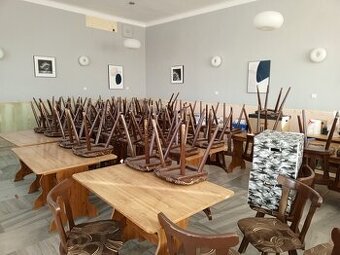 STOLY A STOLIČKY, kvalitné zariadenie reštaurácie