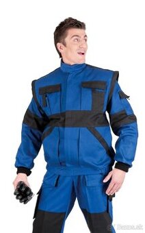 Červa- nová pracovná bunda