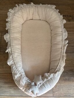 Ľanové hniezdo Pure Nature Exclusive prírodné