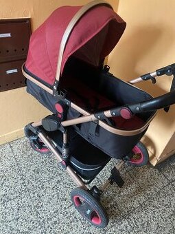 Kiduku kombinovaný kočík 3v1