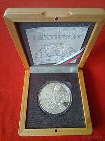 Strieborná Medaila Slovensko - 30. výročie vzniku Slovenska