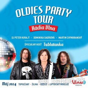 2x OLDIES PARTY TOUR RADIA VLNA - Košice