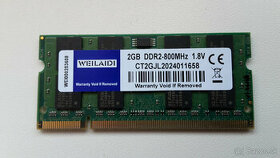 RAM DDR2 2GB do notebooku