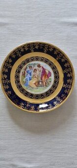 Okrasný porcelánový tanier