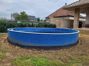 Bazén azuro vario - priemer 3,6m + ostatné doplnky nakomplet